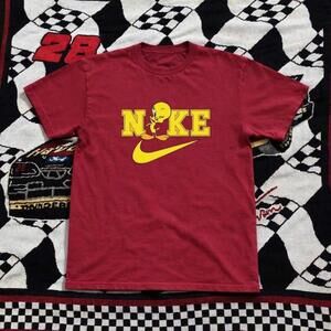 Looney Tunes Red And Yellow Streetwear Tee